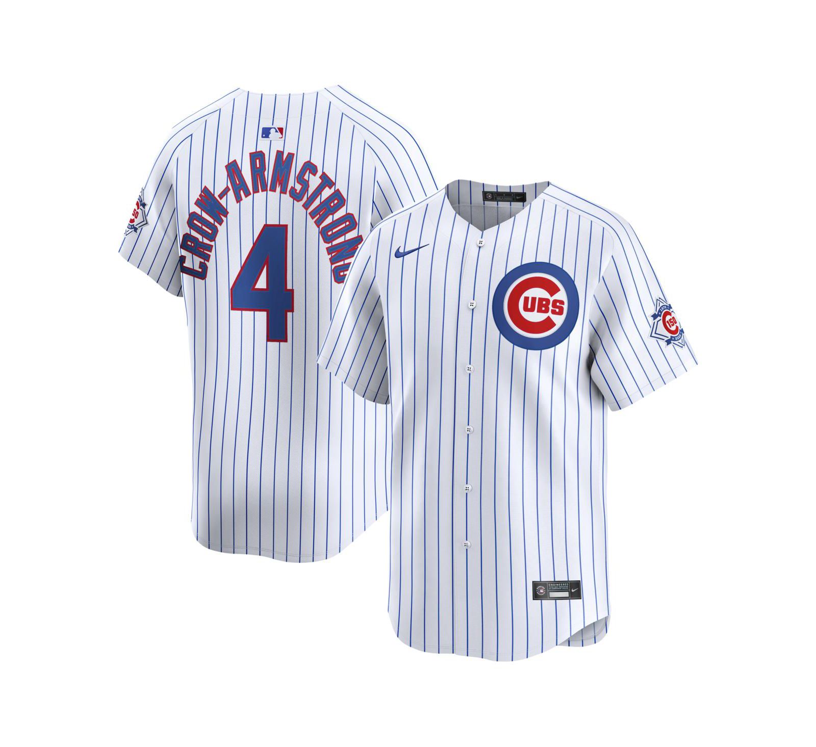 Мужская джерси Nike Chicago Cubs 150th Anniversary