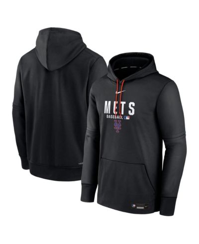 Nike Мужское худи Nike Black New York Mets Authentic Collection Therma-FIT