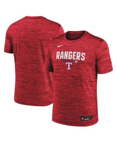 Nike мужская красная футболка Texas Rangers Authentic Collection Velocity Dri-FIT