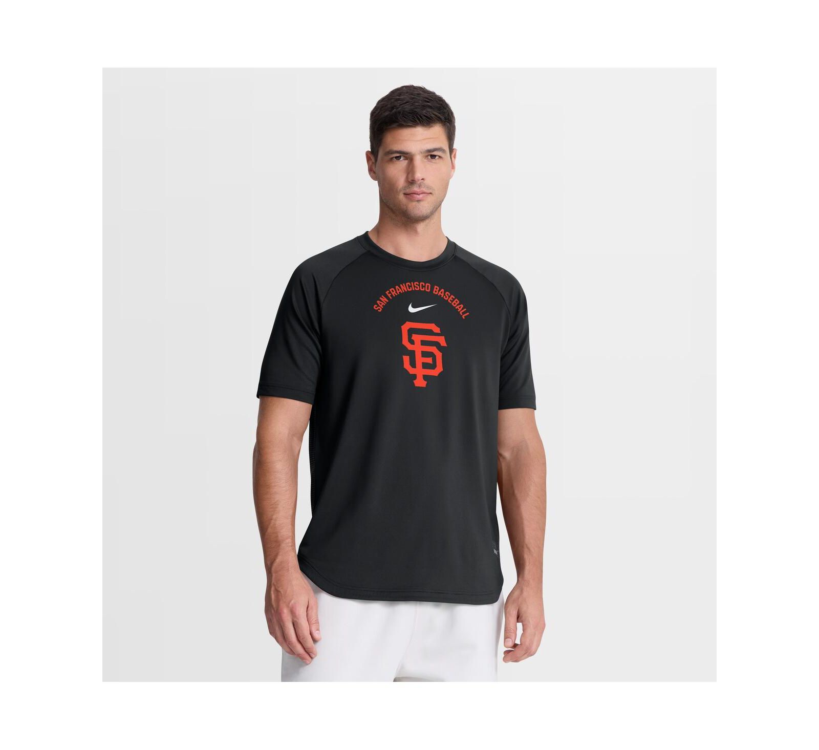 Мужская футболка Nike Black San Francisco Giants Authentic Collection