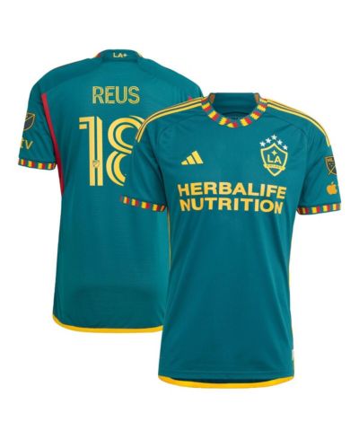 Adidas Men's Marco Reus Green LA Galaxy 2024 LA Kit Authentic Player Jersey