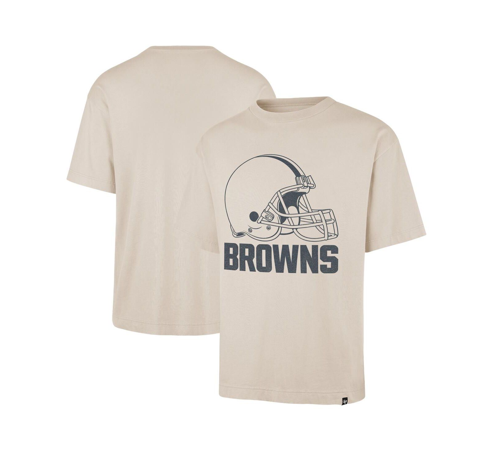 Мужская футболка '47 Brand Cleveland Browns Bouldering Imprint Ravine Foundation Tan