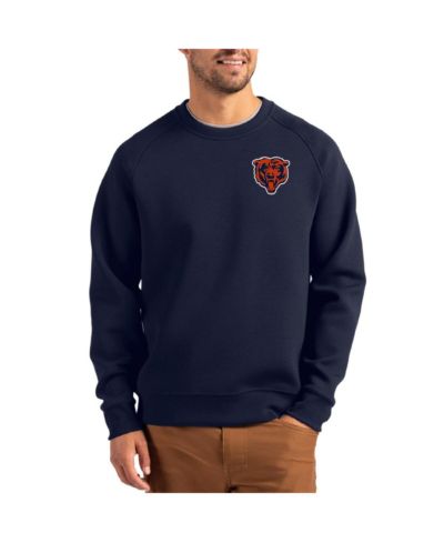 Мужской свитшот Cutter & Buck Chicago Bears Throwback Roam Raglan