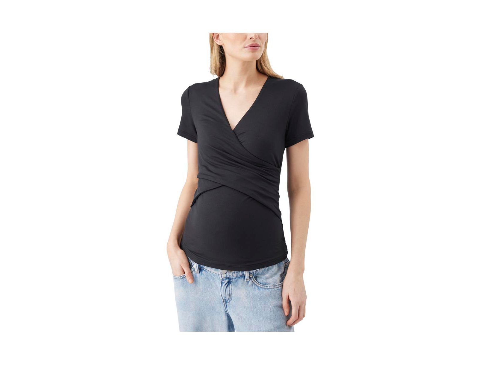 Ripe Maternity Maternity Ripe Luxe Knit Embrace Nursing Tee
