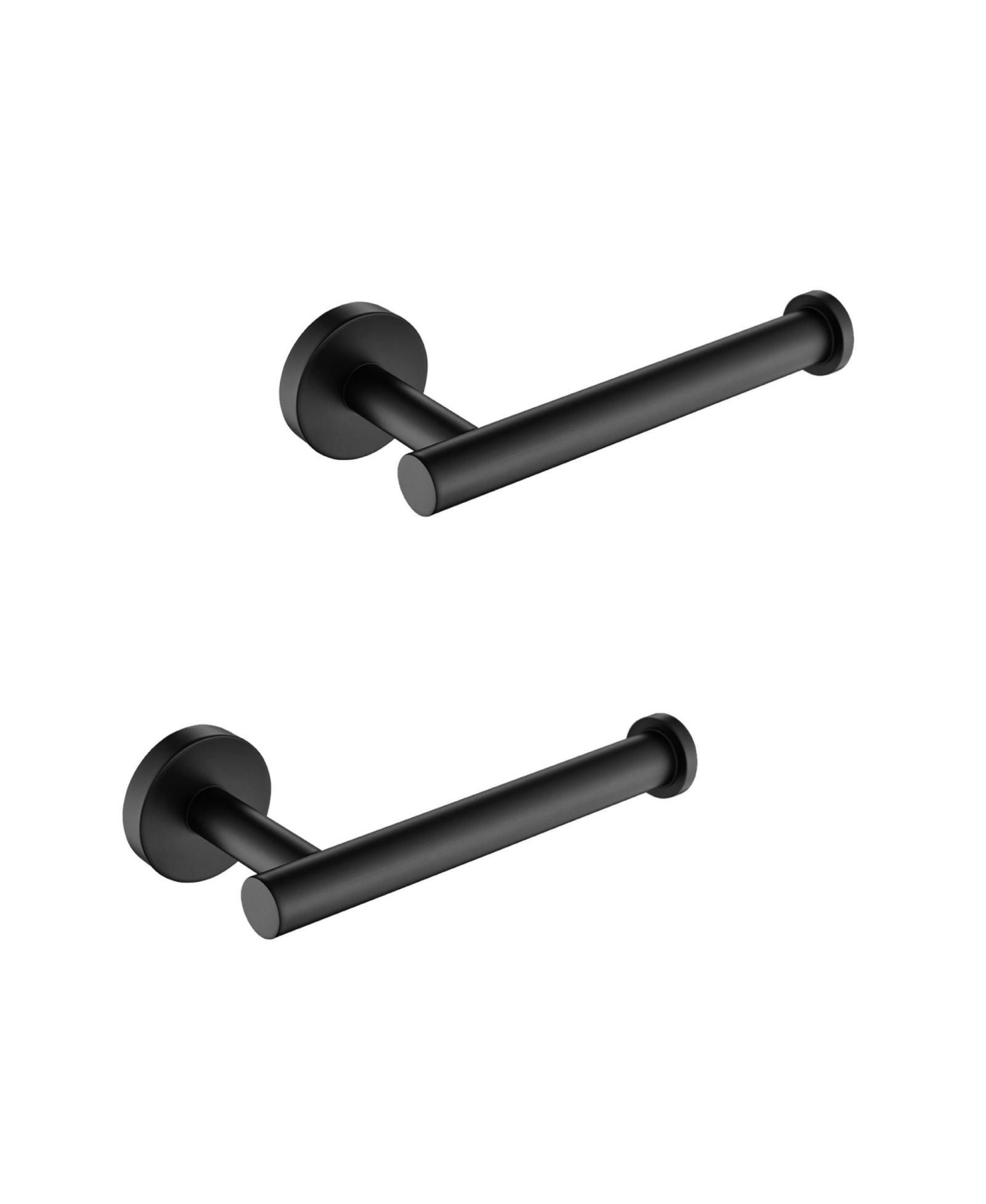 RAINSKEN 2 Pack Wall-mounted Toilet Paper Holder, Stainless Steel, Corrosion and Rust Prevention for Bathrooms, Bedrooms and Kitchens
