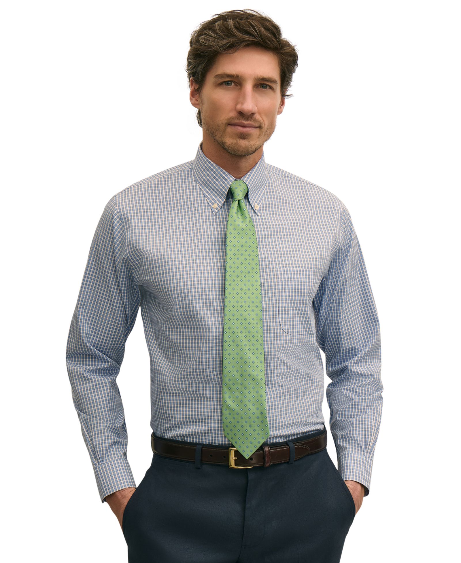 Мужская рубашка Polo Ralph Lauren Jacquard Slim Button-Down