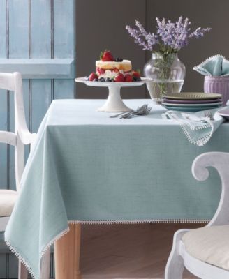 Скатерть Lenox French Perle 70" Round Tablecloth