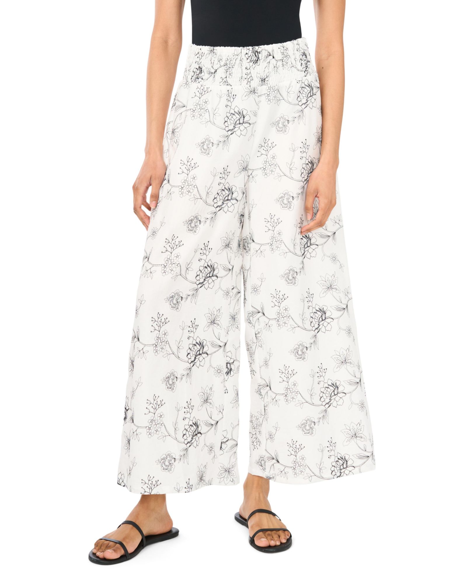 Vince Camuto Women's Cropped Wide-Leg Pants