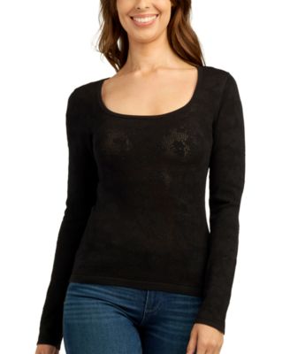 BCX Juniors' Long-Sleeve Pull-On Sweater