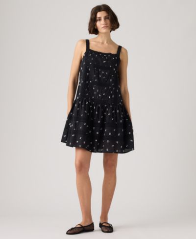 Levi's® Premium Women's Kate Floral Square Neck Mini Dress