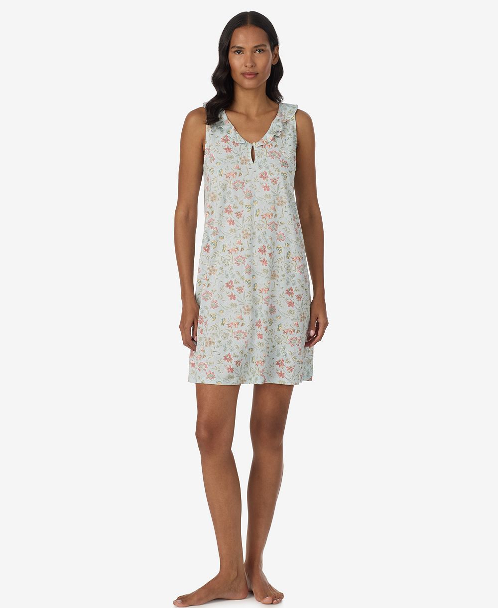 Lauren Ralph Lauren Women's Sleeveless Pull-On Short Nightgown