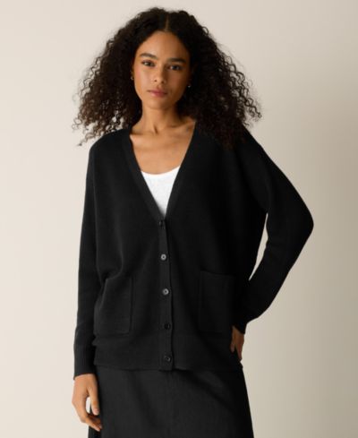 Eileen Fisher Women's & Plus Size V-Neck Cardigan