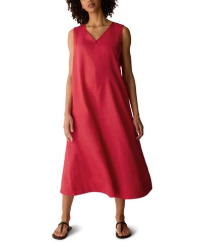 Женское платье Eileen Fisher Sleeveless V-Neck