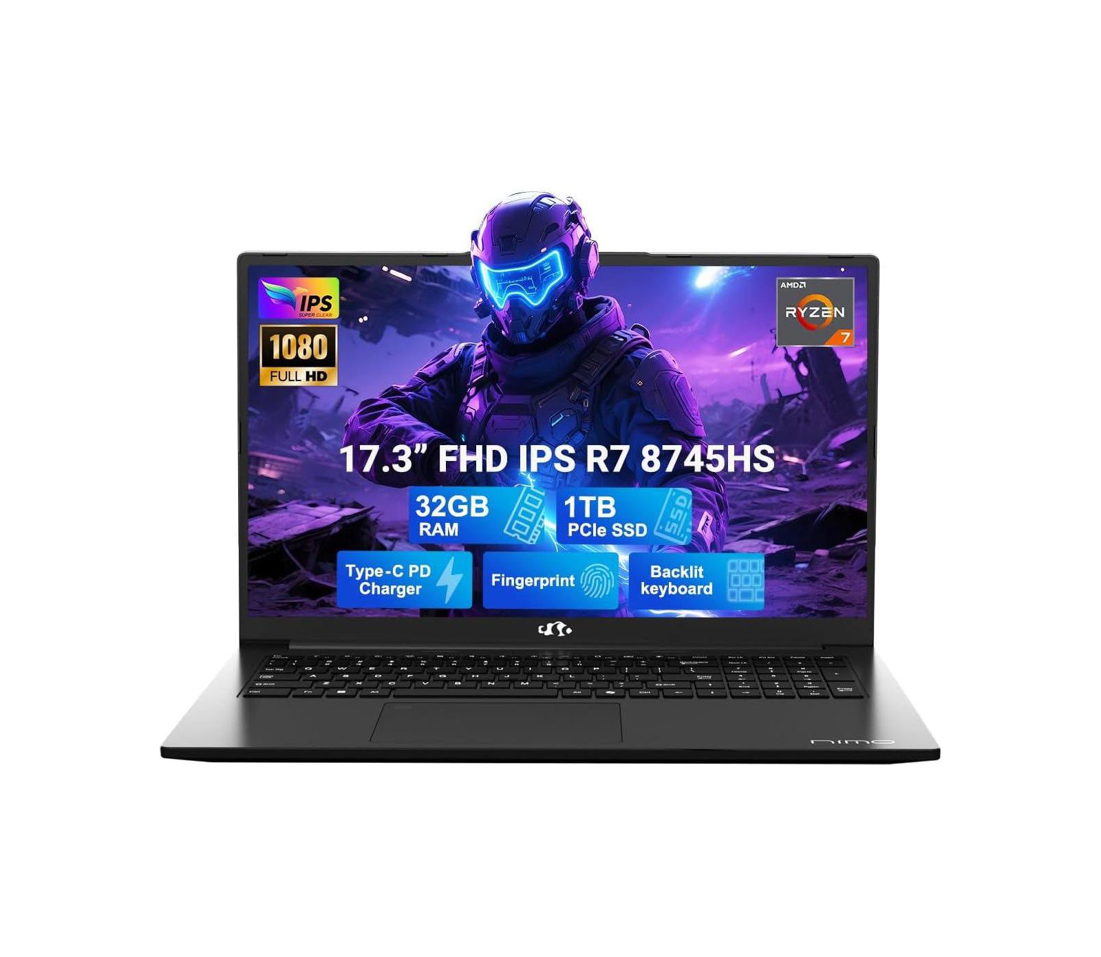 Nimo N177 Gaming 17.3" Laptop