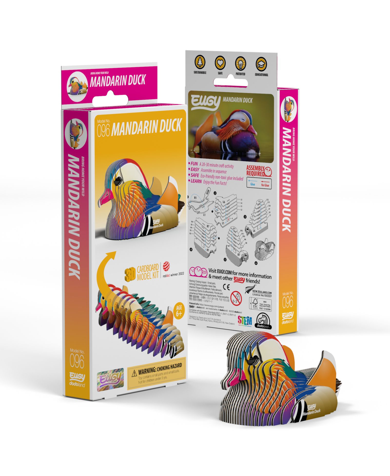 Eugy 3D пазл Mandarin Duck