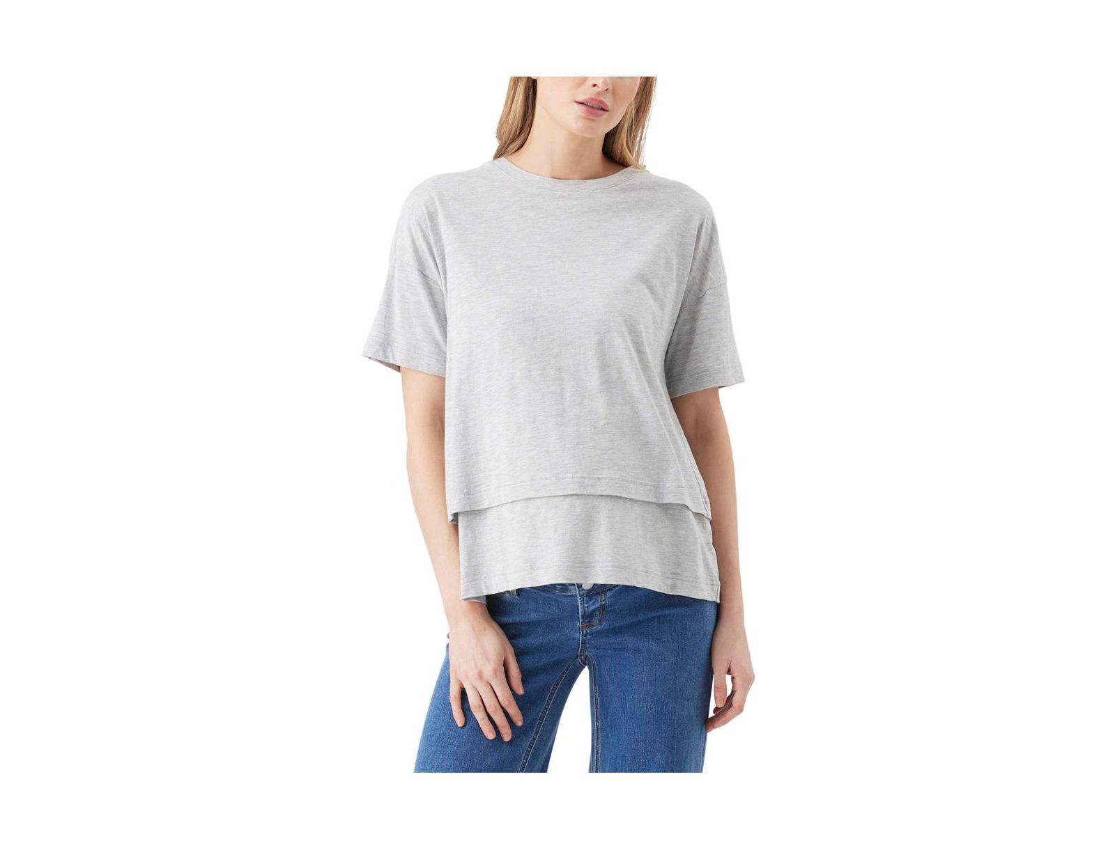 Ripe Maternity Maternity Ripe Claud Nursing Tee Marle