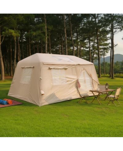 Streamdale Furniture Spacious 2-Room Inflatable Tent with Awning