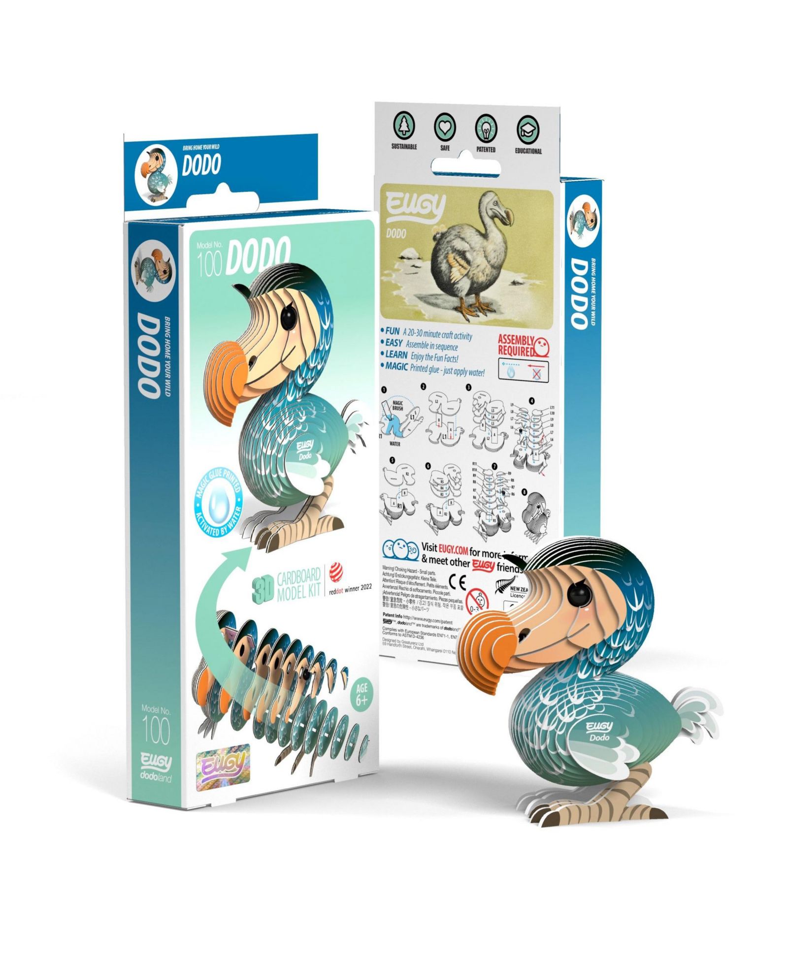 3D пазл Eugy Dodo