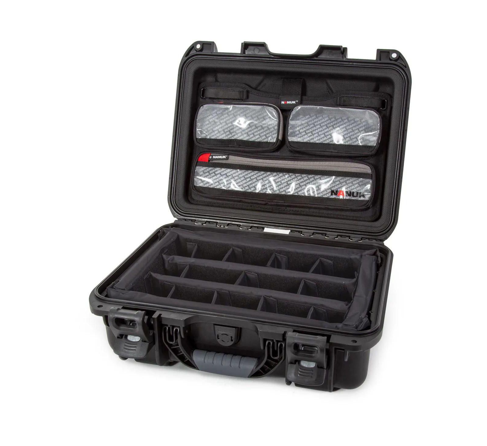 Nanuk Medium Series 920 Lightweight NK-7 Resin Waterproof Hard Case with Lid Organizer and Padded Dividers