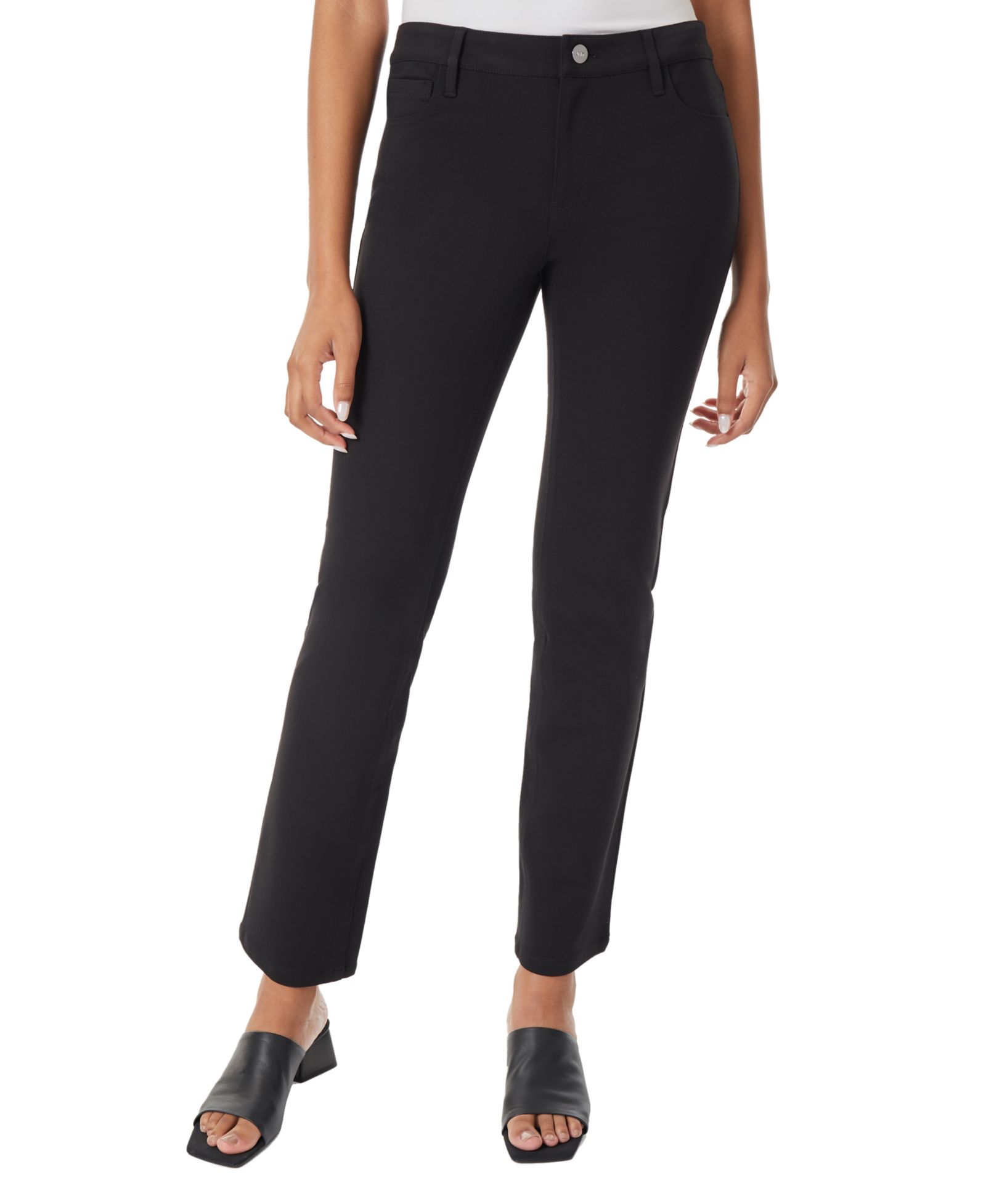 Брюки Jones New York Petite Lexington с завышенной талией, прямые