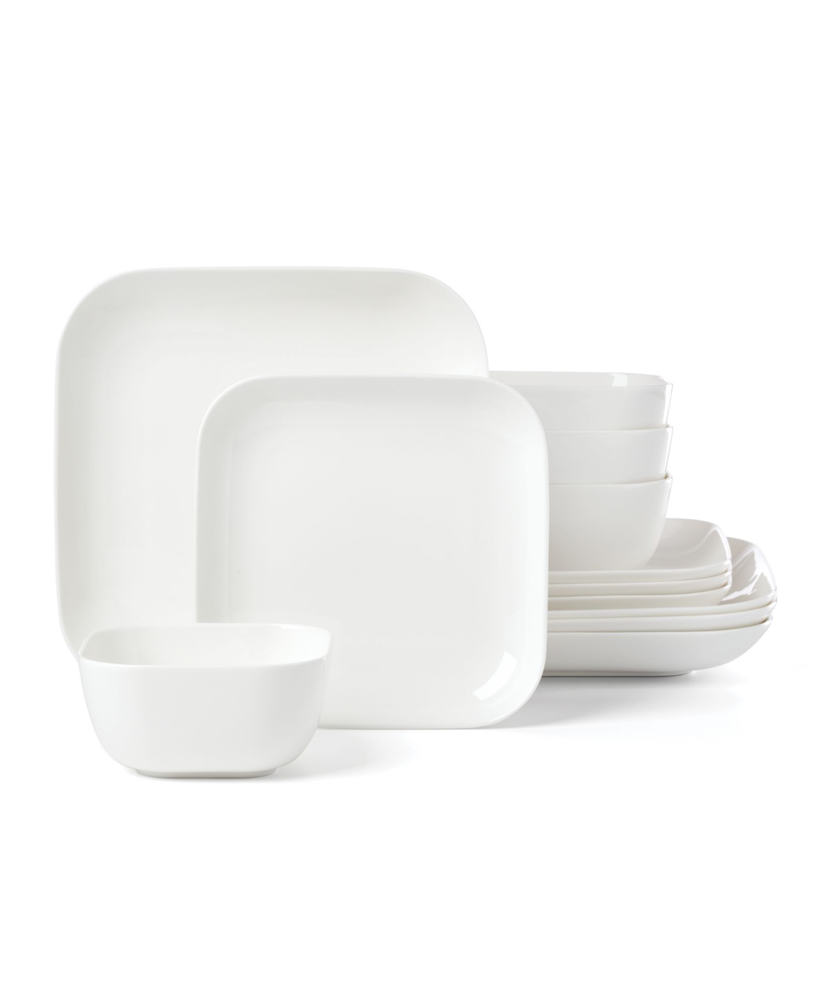 Набор столовой Lenox Studio Bone China Square 12-Pc., на 4 персоны