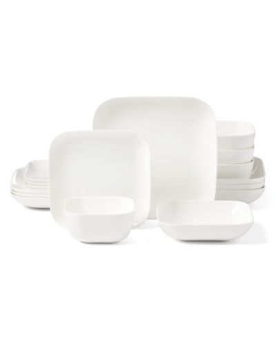 Lenox Studio 1414 Bone China Square 16-Pc. Dinnerware Set, Service for 4