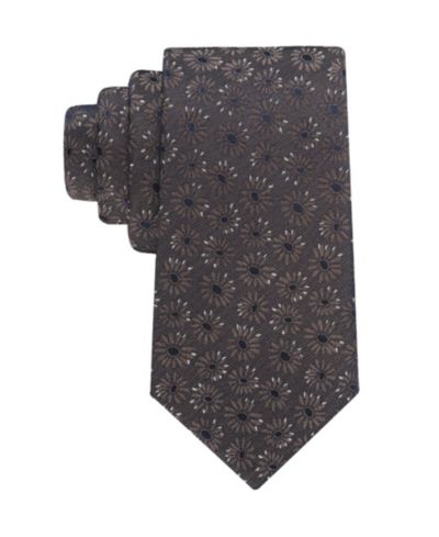 Мужской классический галстук Calvin Klein Men's Margot Floral