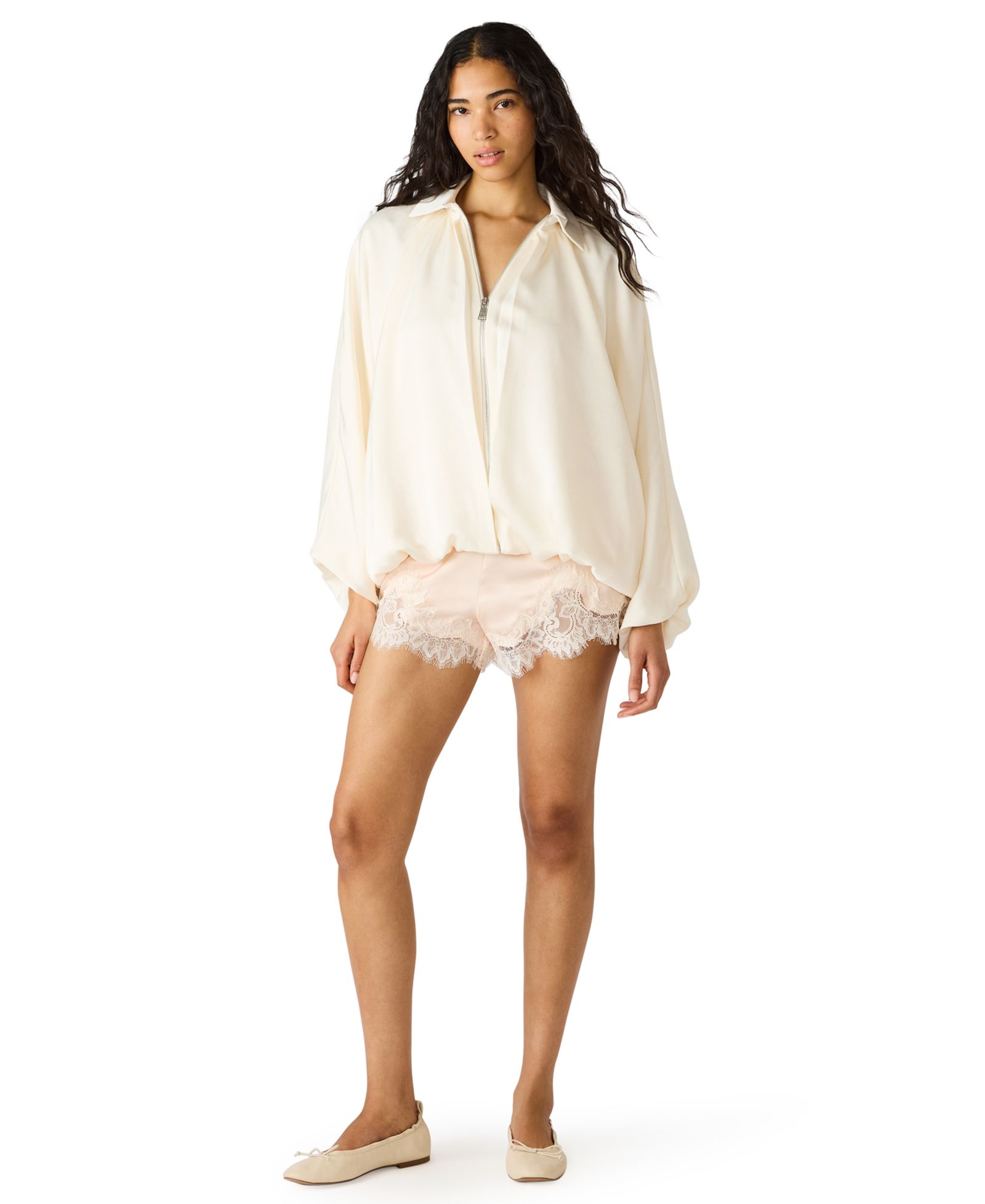 Steve Madden Women's Daisee Lace Detail Shorts