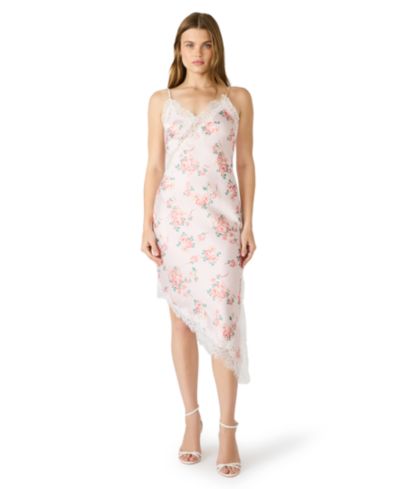 Женское миди платье Steve Madden Printed V-Neck