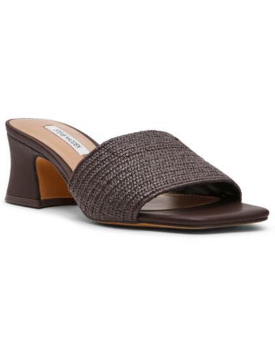 Steve Madden Женские сандалии Frolic с каблуком-колокольчиком