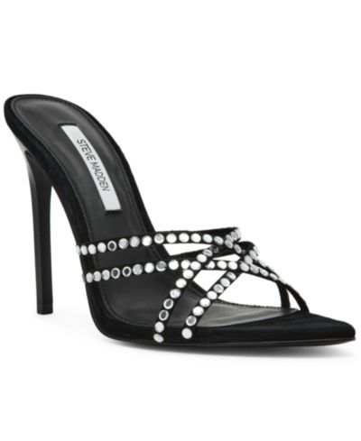 Steve Madden Women's Somers Strappy Slip-On Sandals