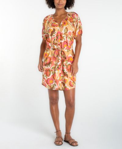 Женское мини-платье Liverpool Los Angeles Floral Pattern
