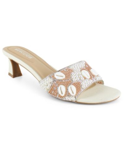 Kenneth Cole Reaction Women's Bahama Shell Slip-On Dress Sandals