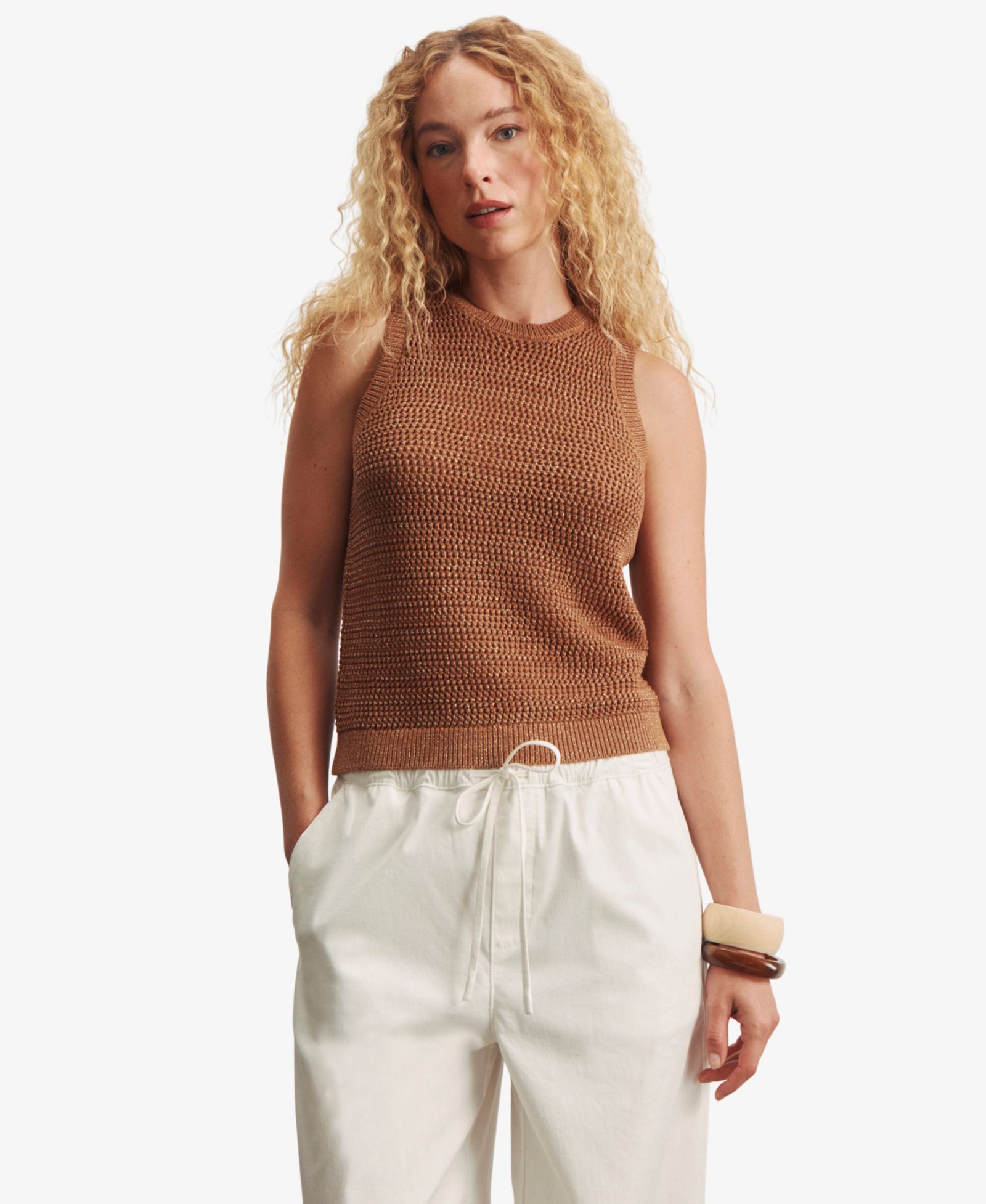 Женский топ Sanctuary State Crewneck Halter Tank