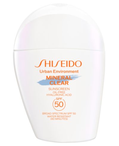 Солнцезащитный крем Shiseido Urban Environment Mineral Clear SPF 50, 1.6 oz.