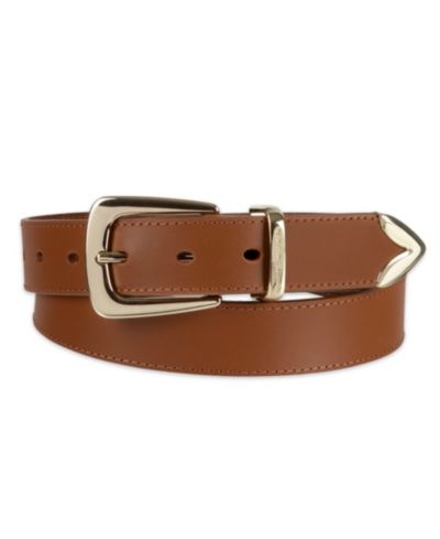 Tommy Hilfiger Women's 2-In-1 Reversible Modern Casual Western Leather Belt
