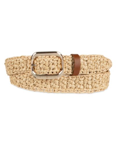 Tommy Hilfiger Women's Fully Adjustable Casual Crocheted Belt