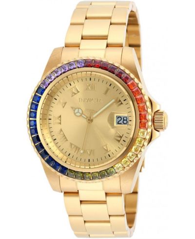 Мужские часы Invicta 20022 Angel Quartz с 3 циферблатами