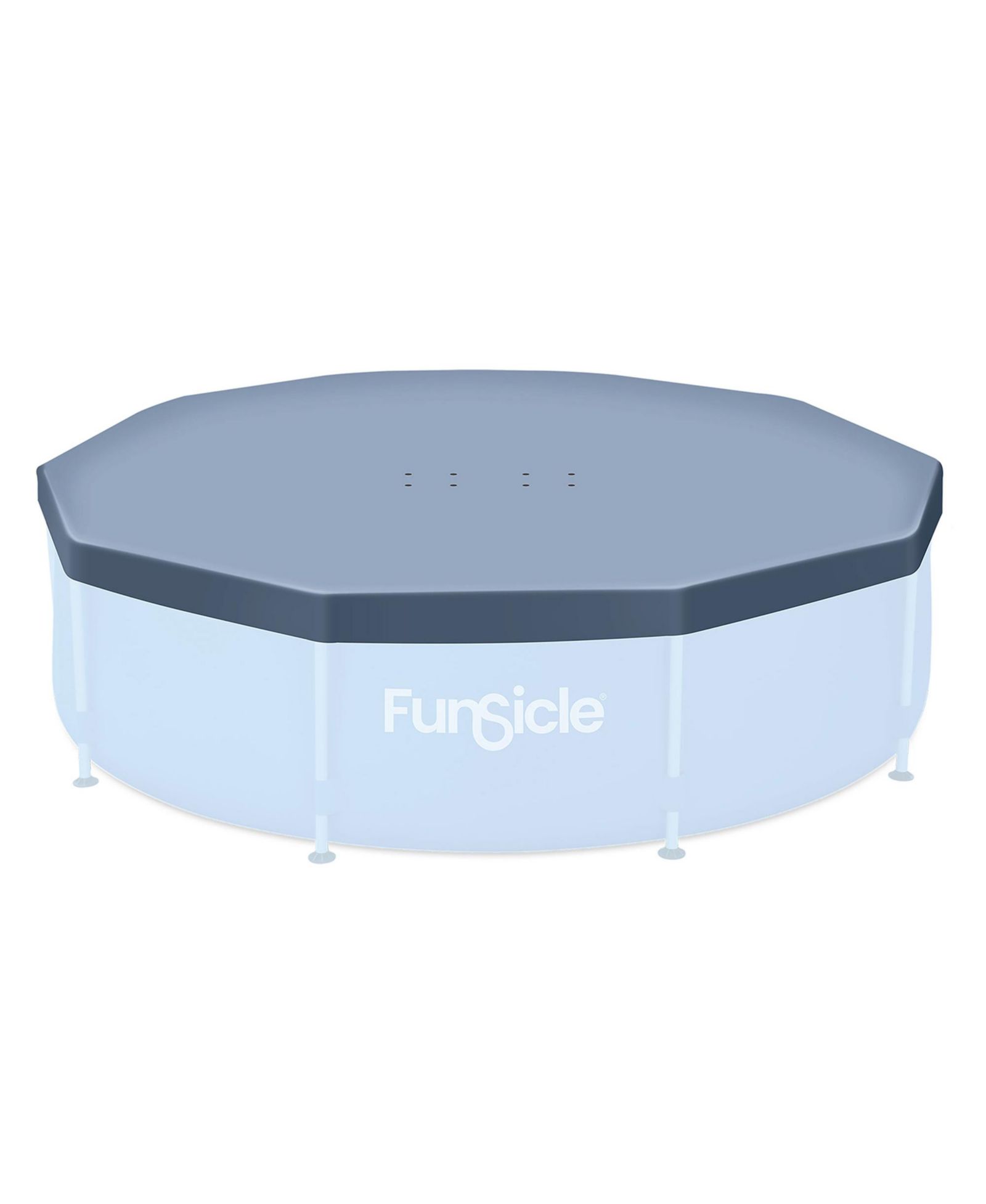 Funsicle 10ft Round Above Ground Frame Pool Debris Cover, Accessory Only