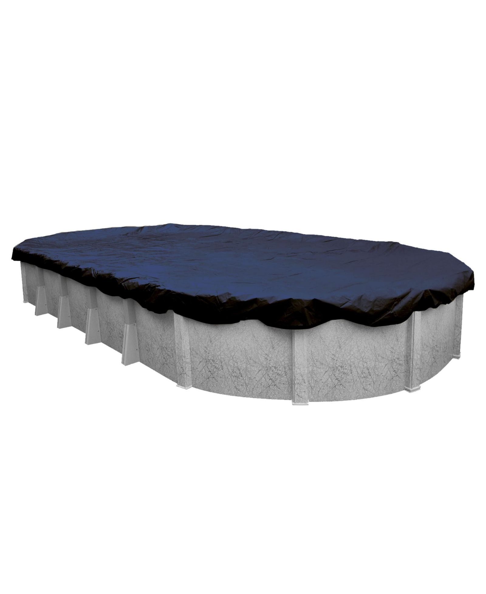 Swimline 18 x 33 Foot Oval Above Ground Heavy Winter Swimming Pool Cover