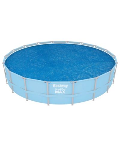 Bestway Flowclear 18' Round Solar Pool Cover for Above Ground Pools