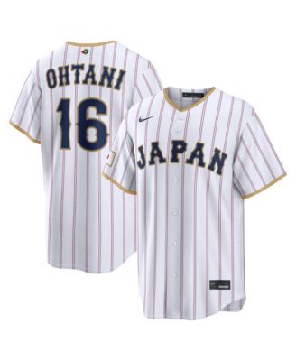 Nike Мужская джерси Shohei Ohtani White Japan Baseball 2026 World Baseball Classic Stadium