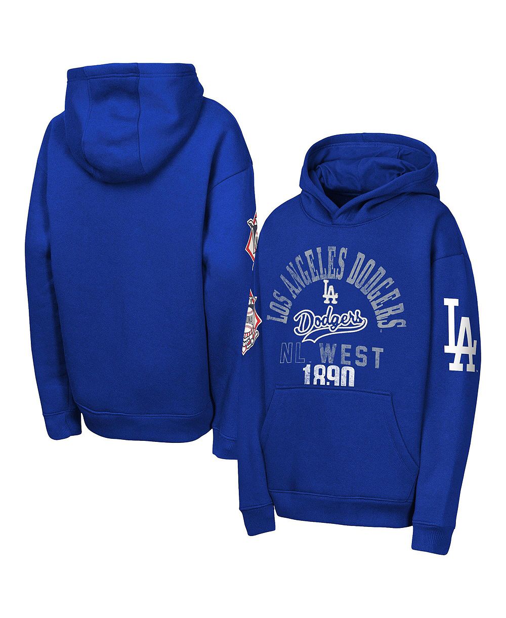 Outerstuff флисовое худи с капюшоном Royal Los Angeles Dodgers для мальчиков и девочек