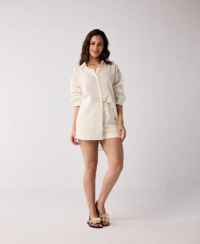 Женские шорты Reistor regular fit из текстурированного хлопка