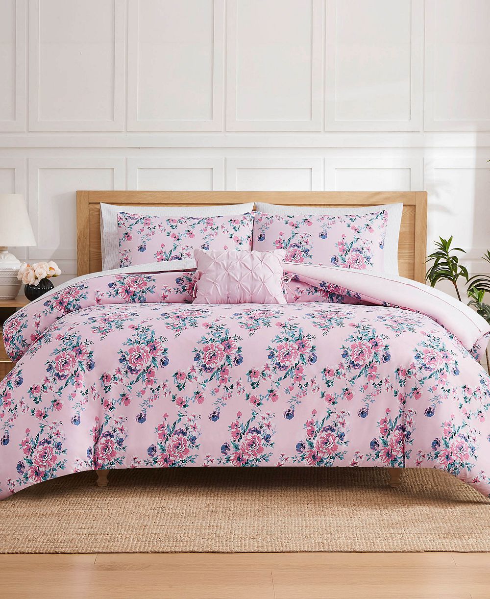 Jessica Simpson Phoebe Reversible 8-Pc. Comforter Set, King