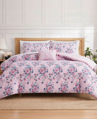 Jessica Simpson Phoebe Reversible 8-Pc. Comforter Set, King
