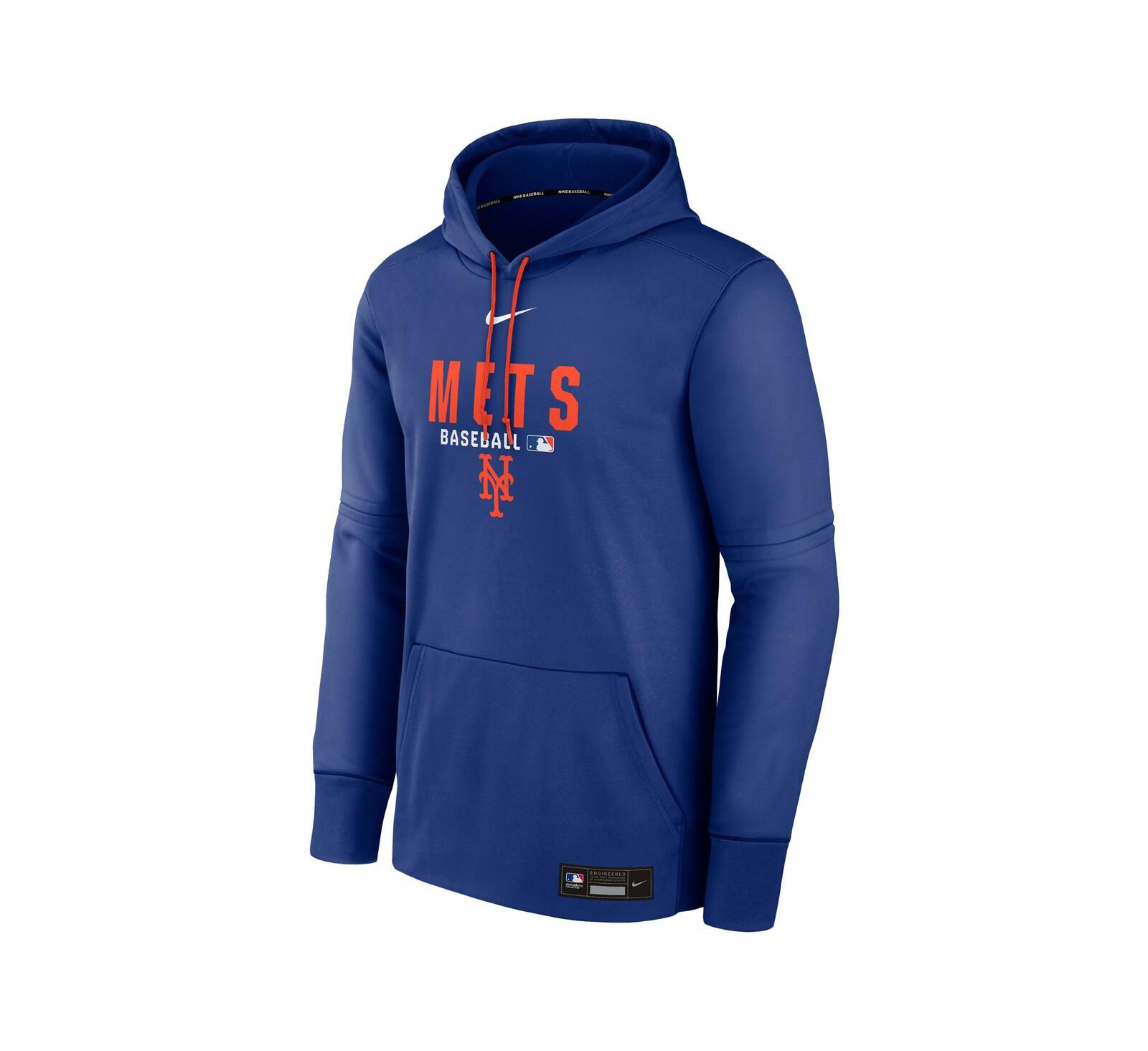 Nike Мужское худи Royal New York Mets Authentic Collection Therma-FIT