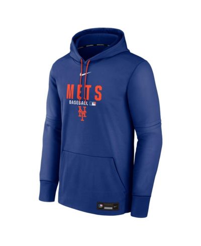 Nike Мужское худи Royal New York Mets Authentic Collection Therma-FIT