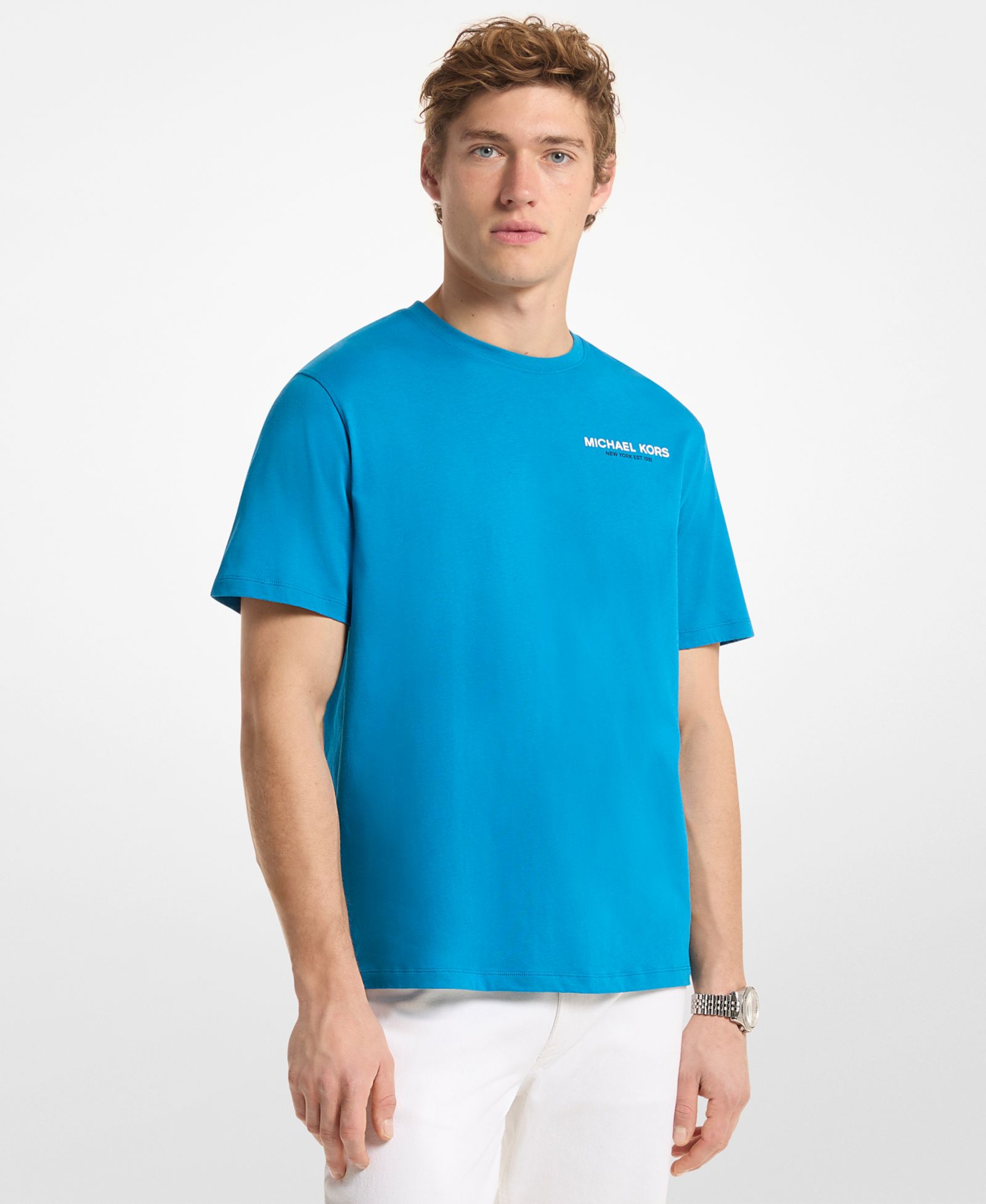 Michael Kors Men's Regular-Fit Crewneck T-Shirt