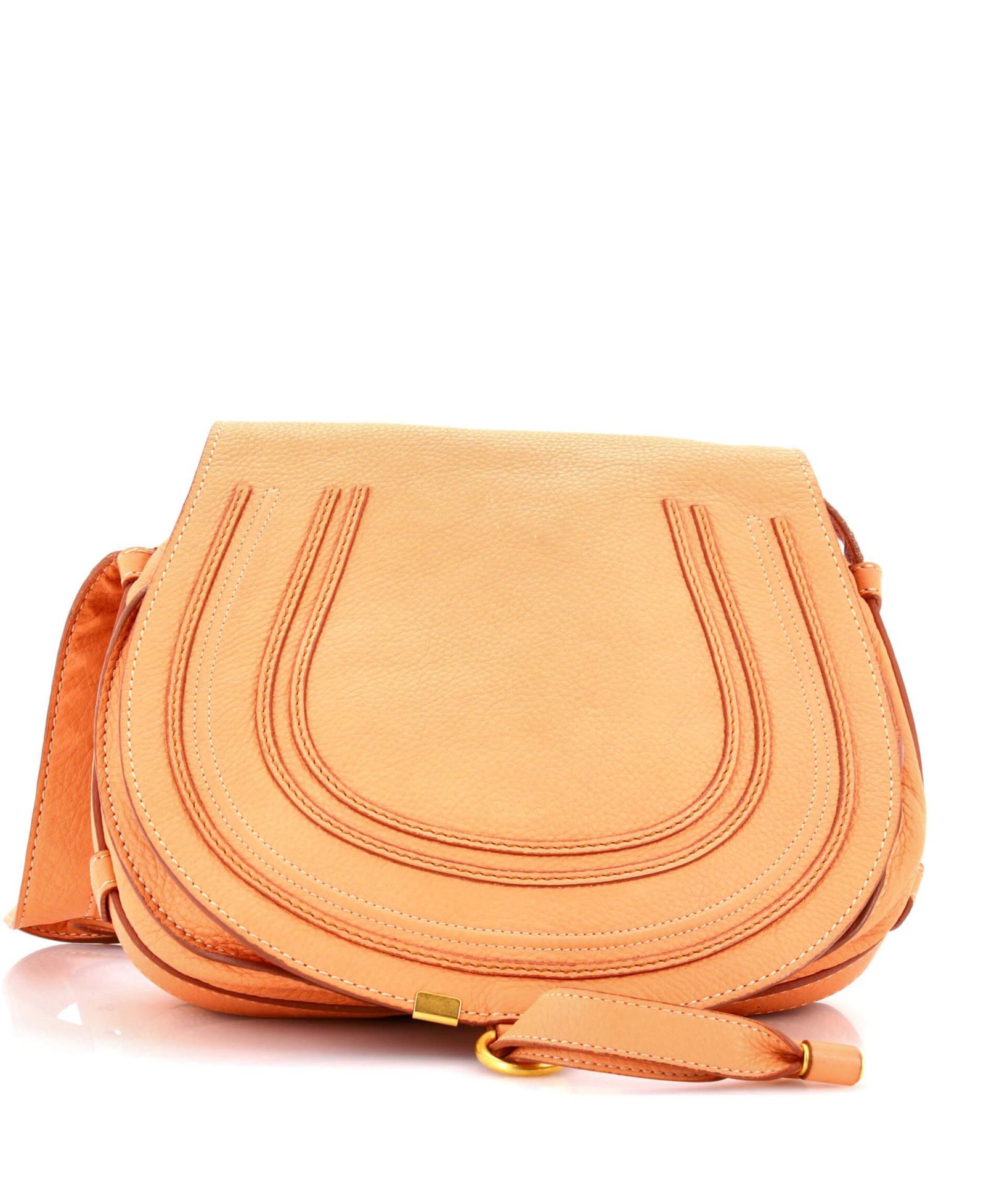 Chloe Marcie crossbody сумка из кожи, б/у, Medium